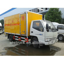 Camion anti-explosion Jiangling 4X2 à vendre, camion explosif